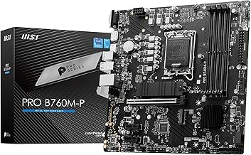 PRO B760M-P LGA 1700 Micro ATX Motherboard (C tier)