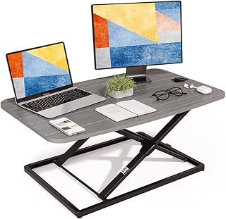 JOY worker 31 inch Standing Desk Converter (C tier)