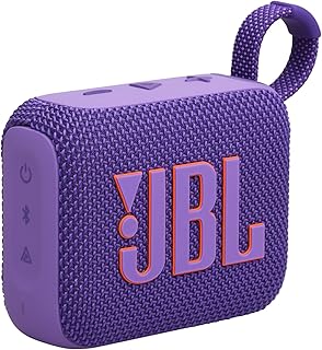 JBL Go 4 Ultra-Portable Waterproof Bluetooth Speaker Purple (B tier)