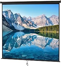 120-inch 1:1 Foldable Manual Pull Down Projector Screen (D tier)