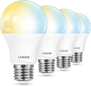 Linkind Smart Light Bulb A19 Tunable White 4-Pack (B tier)