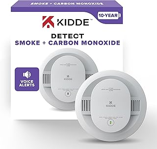 Kidde Smoke and Carbon Monoxide Detector 10-Year Battery Powered (C tier)