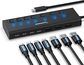 SABRENT 7-Port USB-C Hub 5Gbps 48W PD (A tier)