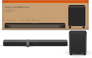 Amazon Fire TV Soundbar Plus 3.1 with Subwoofer (C tier)
