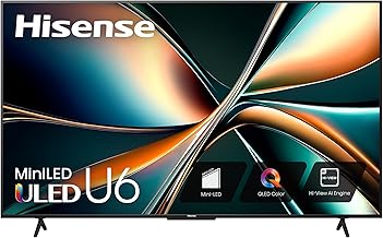 Hisense 65-Inch U6 Mini-LED ULED 4K (C tier)