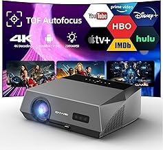 Smart LED 4K Projector Daylight HDR WiFi 6 (F tier)