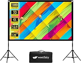 Wootfairy 120-inch 16:9 Portable Foldable Projector Screen (C tier)