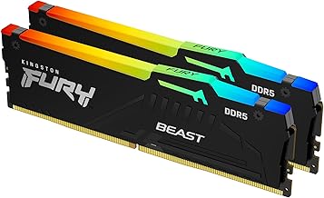Kingston FURY Beast RGB DDR5 64GB 6400MT/s CL32 (A tier)