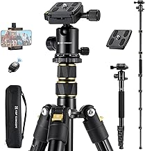 K&F CONCEPT 72" Aluminum Camera Tripod Monopod (C tier)