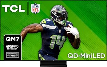TCL 65-Inch QM7 QLED 4K Mini LED TV (A tier)
