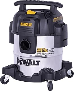 DEWALT 5 Gallon STEALTHSONIC 4 Peak HP Wet/Dry Vacuum (A tier)