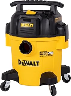 DEWALT 5 Gallon STEALTHSONIC 4 Peak HP Wet/Dry Shop Vac (A tier)