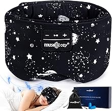 MUSICOZY Sleep Headphones Bluetooth 5.4 Eye Mask (B tier)