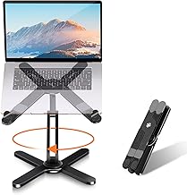 Laptop Stand 360 Rotating Base Black (B tier)