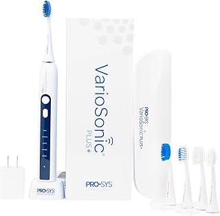 PRO-SYS VarioSonic Plus+ Professional Electric Toothbrush, White (C tier)