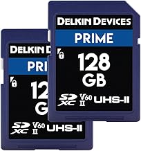 Delkin Devices Prime 128GB SDXC 2-Pack UHS-II (A tier)