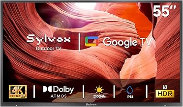 SYLVOX 55-inch 4K Outdoor TV Pool Pro 3.0 (A tier)