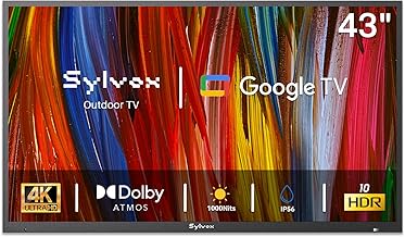 SYLVOX 43-inch 4K Outdoor TV Deck Pro 3.0 (C tier)