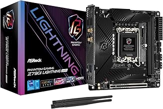 Phantom Gaming Z790I Lightning WiFi LGA 1700 Mini-ITX Motherboard (B tier)