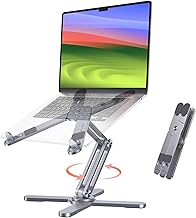 Omoton 360 Rotating Laptop Stand Space Grey (B tier)