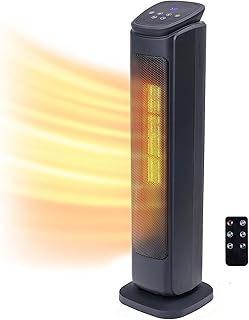 Comfort Zone Oscillating Tower Space Heater 1500W (C tier)