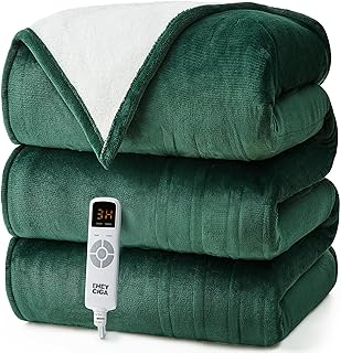 EHEYCIGA Electric Heated Blanket Throw 50x60 (S tier)