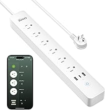 GHome Smart Power Strip 6 Outlets 15A (C tier)