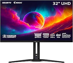 GIGABYTE AORUS FO32U2 Pro 32" 4K QD-OLED 240Hz Monitor (A tier)
