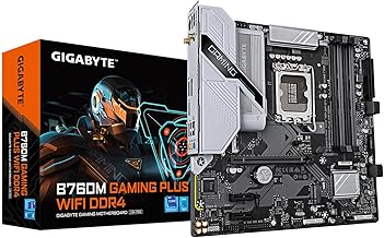 B760M Gaming Plus WiFi DDR4 LGA 1700 Micro ATX Motherboard (C tier)