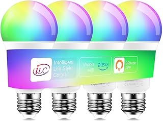 ILC Smart Light Bulb A19 70W 900LM 4-Pack (C tier)