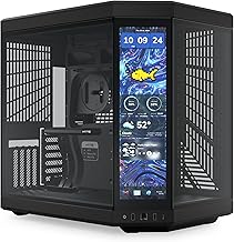 Hyte Y70 Touch Infinite ATX Mid Tower Case Pitch Black (A tier)