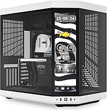 Hyte Y70 Touch Infinite ATX Mid Tower Case Panda (A tier)