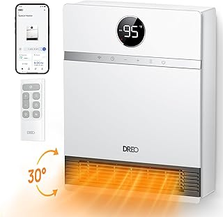 DREO Smart Wall Heater IP24 PTC with Alexa (S tier)