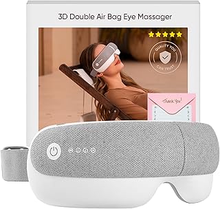 Eye Massager with Bluetooth Heat Sleep Mask White (C tier)
