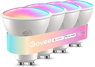 Govee GU10 Smart Bulb Matter RGBWW 4-Pack (A tier)