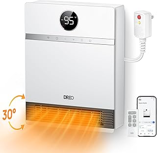 DREO Smart Wall Heater Bathroom IP24 with Alexa (S tier)