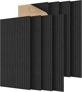 TONOR Acoustic Panels 47.2x23.6x0.35 8-Pack Black (C tier)