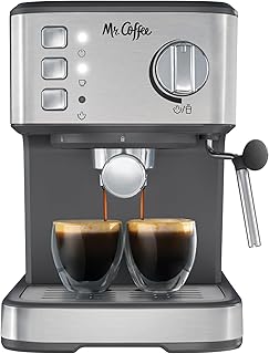 Mr. Coffee Compact Espresso Maker (D tier)