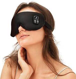Heated Eye Mask Cordless Silk Black (B tier)