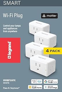Legrand Radiant Wi-Fi Matter Smart Plug 4 Pack (B tier)