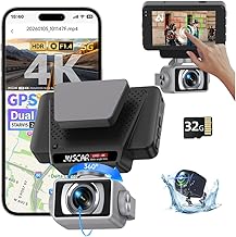 2026 AI Drive Assist 4K+1080P Dual Dash Cam (D tier)