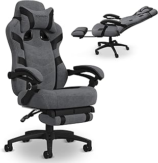 Respawn 110 Pro Ergonomic Gaming Chair Gray Fabric (C tier)