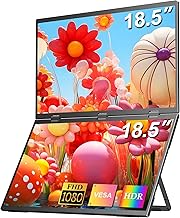 18.5" Portable Dual Monitor 1080P Foldable (C tier)