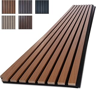 NeatiEase Wood Panels 96x12.6 4-Pack Teak (B tier)