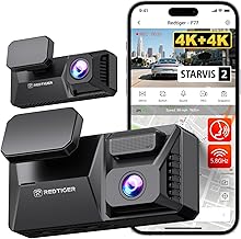 REDTIGER F77 4K+4K Dual Dash Cam (S tier)