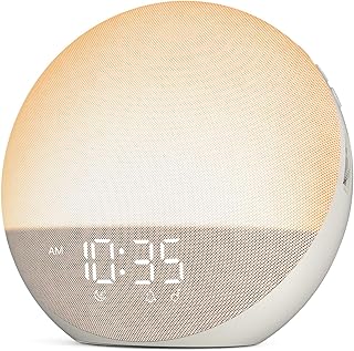Sunrise Alarm Clock White Noise Machine with Bluetooth Speaker (B tier)