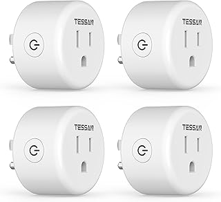 TESSAN WiFi Timer Outlet 4 Pack (C tier)
