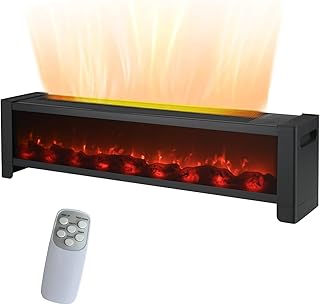 Baseboard Heater 1500W with 3D Flame (D tier)