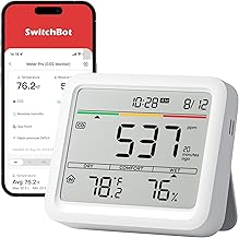 SwitchBot CO2 Detector Air Quality Monitor (C tier)