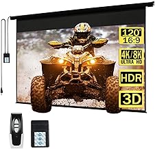 Kayle 120-inch 16:9 Electric Motorized Projector Screen (D tier)